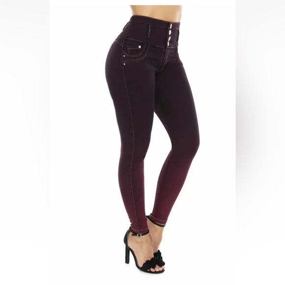 Veros Colombian jeans levanta cola size 10 Colombia, 5/7 USA - Picture 3 of 4